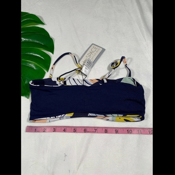 NWT L Space Palm‎ Springs Rebel Bikini Top in Navy [SZ Small ] - Picture 7 of 8